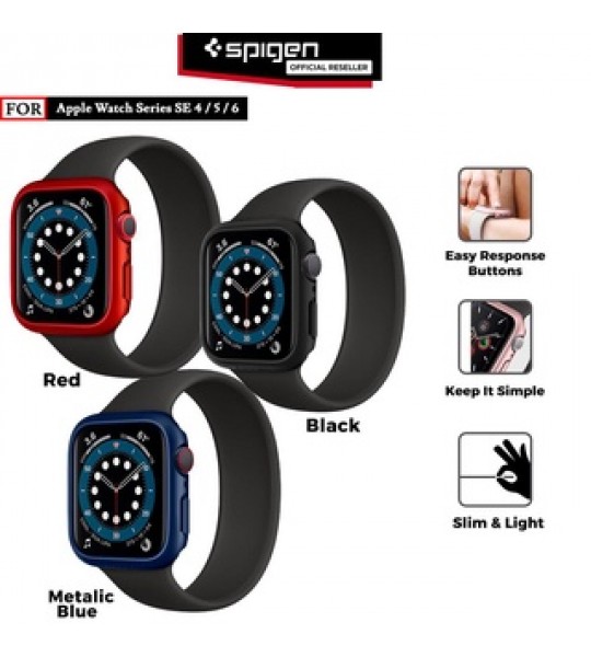 Case iWatch 44mm / 40mm Spigen Thin Fit Slim Hardcase Casing